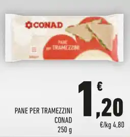 Conad Pane per tramezzini CONAD offerta