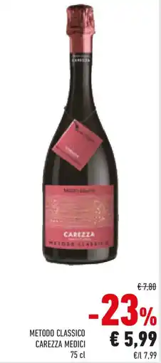 Conad Metodo classico CAREZZA MEDICI offerta