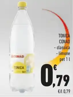 Conad Tonica CONAD -classica - limone offerta