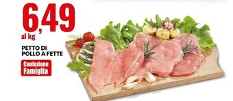 Petto di pollo a fette