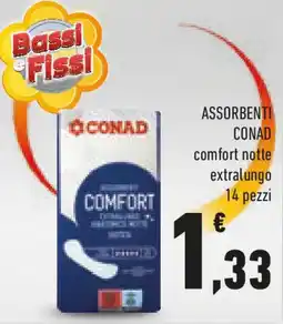 Conad Assorbenti CONAD offerta