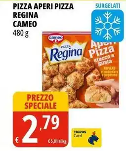 Tigros Pizza aperi pizza regina CAMEO offerta