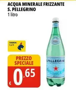 Tigros Acqua minerale frizzante S. PELLEGRINO offerta