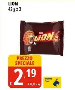 Tigros Lion offerta