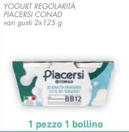 Conad YOGURT REGOLARITÀ PIACERSI CONAD offerta