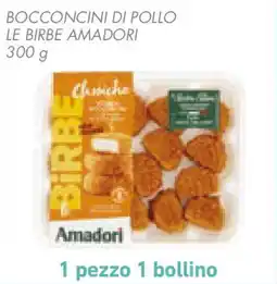 Conad Bocconcini di pollo le birbe AMADORI offerta