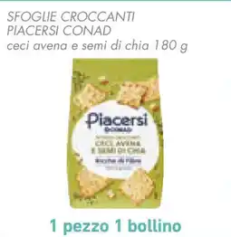 Conad Sfoglie croccanti PIACERSI CONAD offerta