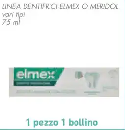 Conad Linea dentifrici ELMEX O MERIDOL offerta