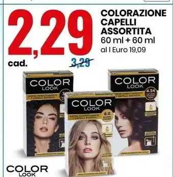 Eurospin Color look colorazione capelli offerta