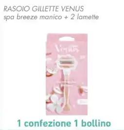 Conad Rasoio gillette venus spa breeze manico + 2 lamette offerta