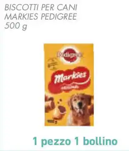 Conad Biscotti per cani markies PEDIGREE offerta