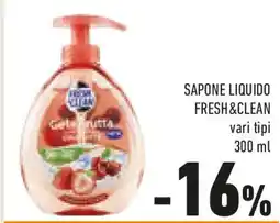 Conad Sapone liquido FRESH&CLEAN offerta