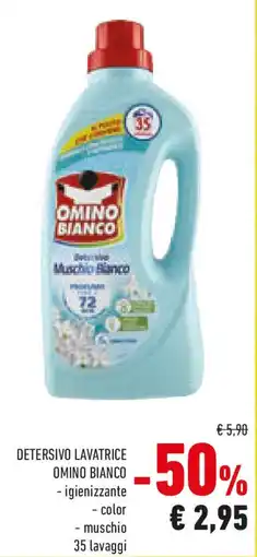 Conad Detersivo lavatrice OMINO BIANCO offerta