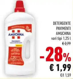 Conad Detergente pavimenti AMUCHINA offerta