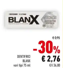 Conad Dentifrici BLANX offerta