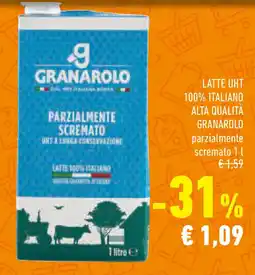 Conad Superstore Latte uht 100% italiano alta qualità GRANAROLO offerta