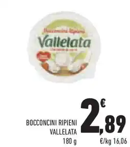Conad Superstore Bocconcini ripieni VALLELATA offerta
