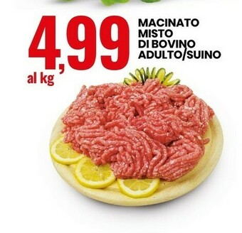 Eurospin Macinato misto di bovino adulto / suino offerta