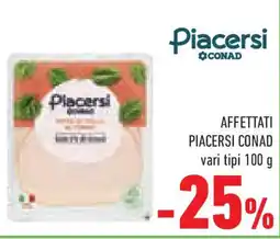 Conad Superstore Affettati piacersi conad vari tipi offerta