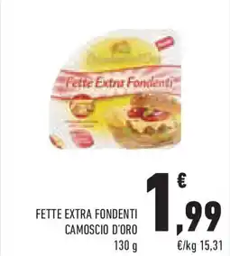 Conad Superstore Fette extra fondenti CAMOSCIO D'ORO offerta