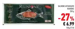 Conad Superstore Salmone affumicato RIUNIONE offerta