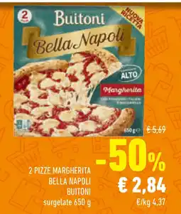 Conad Superstore 2 pizze margherita bella napoli BUITONI offerta