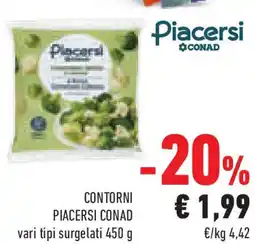 Conad Superstore Contorni PIACERSI CONAD offerta