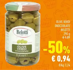 Conad Superstore Olive verdi snocciolate BELOTTI offerta