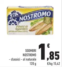 Conad Superstore Sgombri NOSTROMO offerta