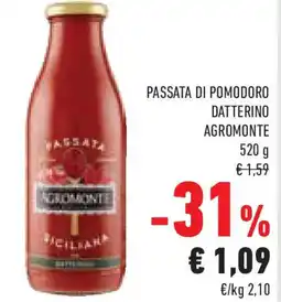 Conad Superstore Passata di pomodoro datterino AGROMONTE offerta