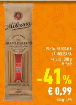 Conad Superstore Pasta integrale LA MOLISANA offerta