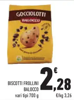 Conad Superstore Biscotti frollini BALOCCO offerta