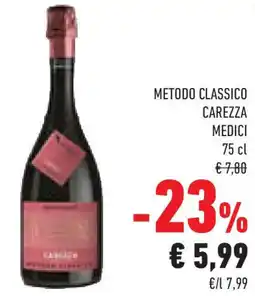 Conad Superstore Metodo classico carezza MEDICI offerta