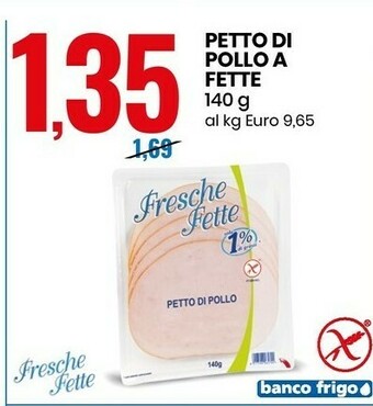 Eurospin Petto di pollo a fette offerta