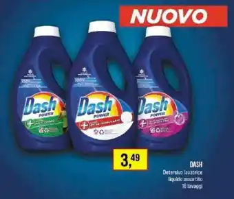 Lillapois Dash Detersivo Lavatrice liquido 18 lavaggi offerta
