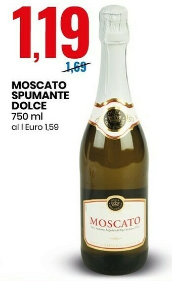 Moscato spumante dolce