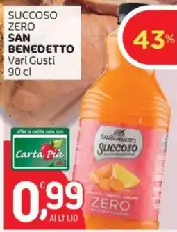 Crai Succoso zero SAN BENEDETTO offerta