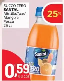 Crai Succo zero SANTAL offerta