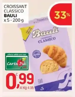 Crai Croissant classico BAULI offerta