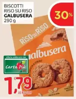 Crai Biscotti riso su riso GALBUSERA offerta