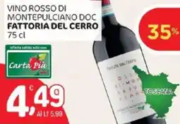 Crai Vino rosso di montepulciano doc FATTORIA DEL CERRO offerta