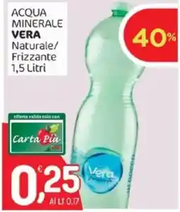 Crai Acqua minerale VERA Naturale/ Frizzante offerta