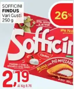 Crai Sofficini FINDUS Vari Gusti offerta