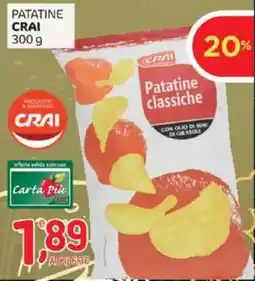 Crai Patatine CRAI offerta