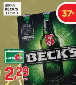 Crai Birra BECK'S offerta