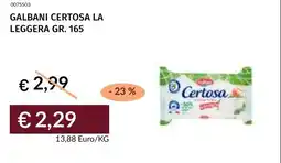 Prezzemolo e Vitale Galbani certosa la leggera offerta
