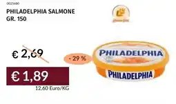 Prezzemolo e Vitale Philadelphia salmone offerta