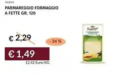 Prezzemolo e Vitale Parmareggio formaggio a fette offerta