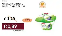 Prezzemolo e Vitale Milk kefir cremoso mirtillo nero offerta