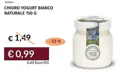 Prezzemolo e Vitale Chiuro yogurt bianco naturale offerta